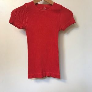 Free People Ribbed Seamless Top